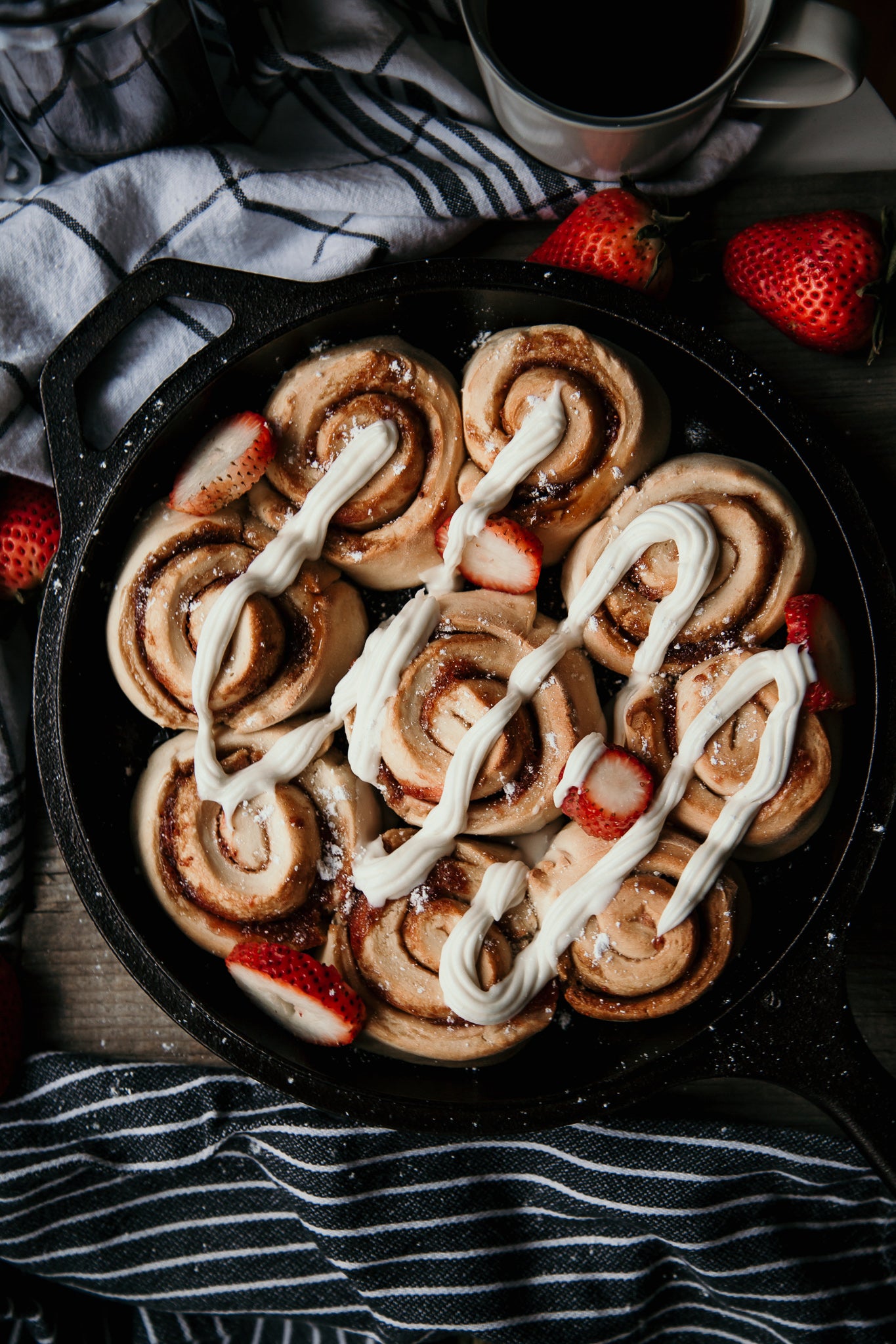 Strawberry Cinnamon Roll Recipe