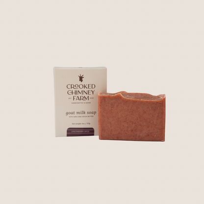 Lingonberry Spice Goat Milk Soap by Crooked Chimney Farm