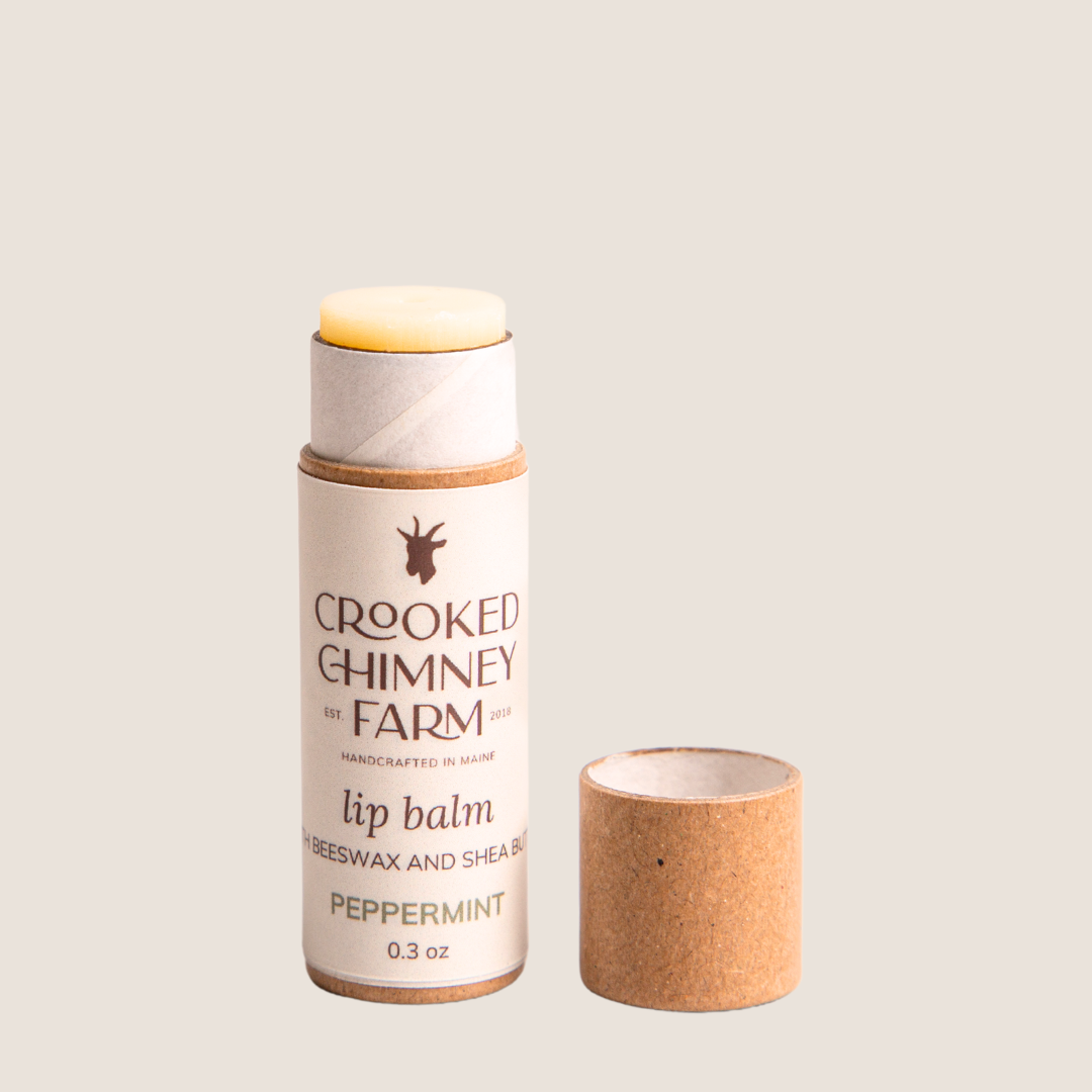 crooked chimney farm peppermint lip balm