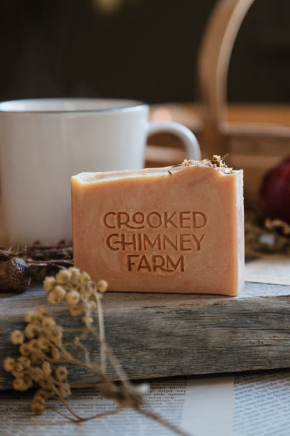 stars hollow soap with fall decor