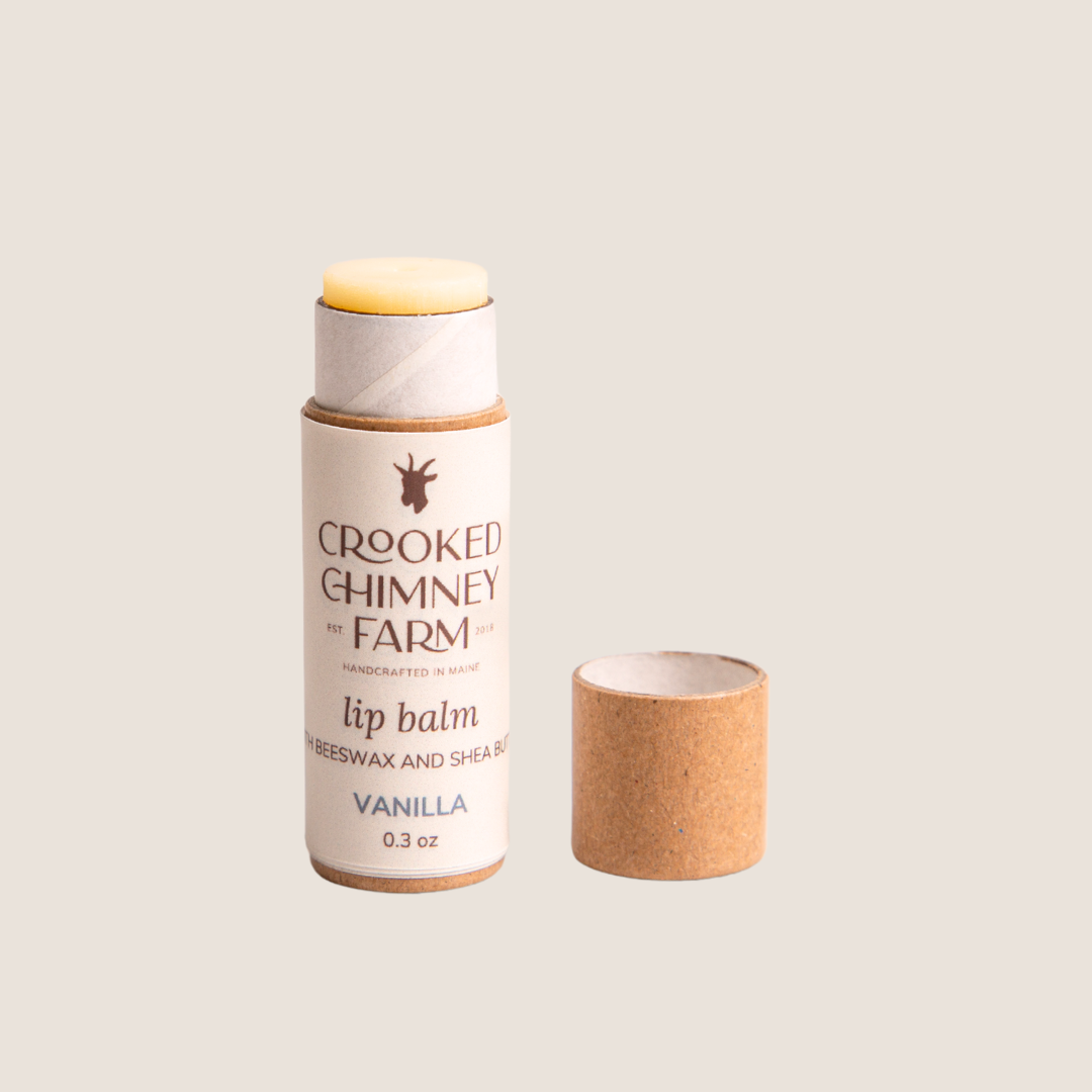 crooked chimney farm vanilla lip balm